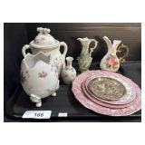 Porcelain Glassware.