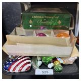 Vtg Christmas Tree Ornaments.