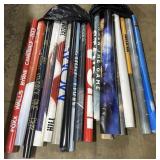 17 Large 4x6 Ft Movie Advertising Posters.