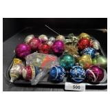 Vintage Christmas Ornaments.