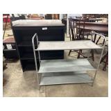 IKEA style Bookshelf, Adjustable Aluminum Shelf.