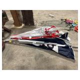 (3) Bud Beer Advertisement Patio Umbrellas.