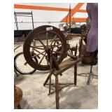 Antique Spinning Wheel.