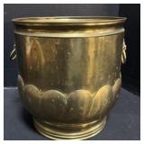 Vintage Brass Planter.