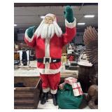 Animatronic Santa Clause Decoration.