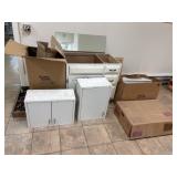 Bathroom Vanity, Flush Lights, Steel Cabinet.*