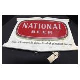 National Beer Light/ Adv Sign.