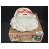 Vintage Noma Illuminated Santa Head Light.