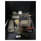 Wrought Iron Utensils & Vintage Kitchen Utensils.
