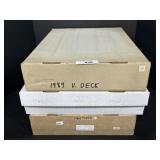 3 Boxes 1980ï¿½s Topps & UD Baseball Cards.