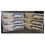 6 Collectible Hess Trucks.