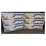 6 Collectible Hess Trucks.