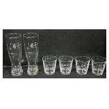 Princess House Heritage Collection Glasses.
