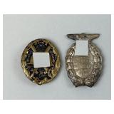 WWII German Military Wound & Rally Badges.