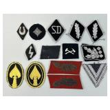 WWII German Military & Youth Patches.