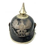 WWI German Prussian Pickelhaube Spike Helmet.