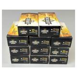 11 Boxes 22 TCM HP Ammo (550 rounds).