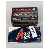 .22 LR & .22 Magnum Ammo.