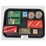 Ammo .38 SPL, 222 REM, 32 S&W, 7.65.