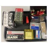 Ammo- .45 Auto, 12 Ga, .22.