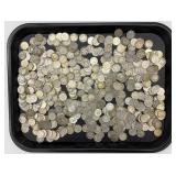 500 90% Silver Roosevelt & Mercury Dimes.