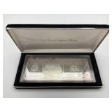 .999 Fine Silver 2004 $100 Bill Replica Proof Bar.
