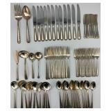 81 Pc Sterling Silver Towle Candlelight Flatware.
