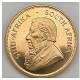 1977 1oz Fine Gold South African Krugerrand.
