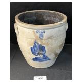 Evan Jones Pittston PA Blue Stoneware. Evan Jones Pittston PA Blue Stoneware.