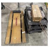 Heavy Duty Crawler, 3 Steel Dollies. Heavy Duty Crawler, 3 Steel Dollies.