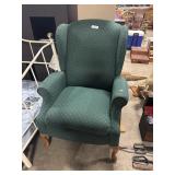Clean Winged Armchair. Clean Winged Armchair.
