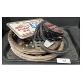 2 Superior Steering Wheels, License Plate Light. 2 Superior Steering Wheels, License Plate Light.