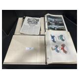 2 Various Binders Of Vintage Car Prints & Photos. 2 Various Binders Of Vintage Car Prints & Photos.