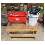 Car Care Wash Bucket, Ryobi Radio, Cd Collection, Car Care Wash Bucket, Ryobi Radio, Cd Collection,