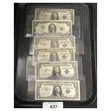 1935 & 1957 1 Dollar Bills & 1976 2 Dollar Bill. 1935 & 1957 1 Dollar Bills & 1976 2 Dollar Bill.