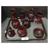 Red Ruby Glass. Red Ruby Glass.