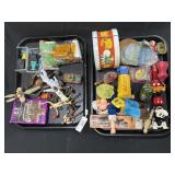 Vintage Toys, Circus Drum, E.T. Card Game. Vintage Toys, Circus Drum, E.T. Card Game.
