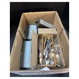 Box Of Silverware. Box Of Silverware.