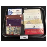 1978-2005 Various Coin Proof Sets. 1978-2005 Various Coin Proof Sets.