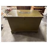 Hand Painted Folk Art Chest. Hand Painted Folk Art Chest.