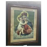 Numbered & Signed St. Mary Help Us Print. Numbered & Signed St. Mary Help Us Print.