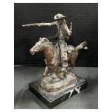 Bronze Cowboy Sculpture. Bronze Cowboy Sculpture.