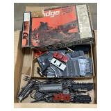 Model Trains & Dodge Slot Car Set. Model Trains & Dodge Slot Car Set.
