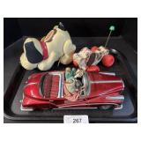 Fisher Price Dog & Early Toy Car. Fisher Price Dog & Early Toy Car.