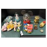 Easter Bunnies, Disney & Souvenir Still Banks. Easter Bunnies, Disney & Souvenir Still Banks.
