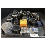 Cameras/Lenses- Lumix, Cannon. Cameras/Lenses- Lumix, Cannon.