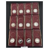 12 1 Troy Oz Silver Hershey Commemorative Rounds. 12 1 Troy Oz Silver Hershey Commemorative Rounds.