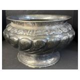 Lrge Silver Plated Footed Bowl. Lrge Silver Plated Footed Bowl.