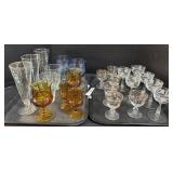 Amber Glasses, Sherbets, Pilsner Glasses. Amber Glasses, Sherbets, Pilsner Glasses.