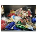 Chrsitmas Ornaments, Brush Trees, Hooks. Chrsitmas Ornaments, Brush Trees, Hooks.